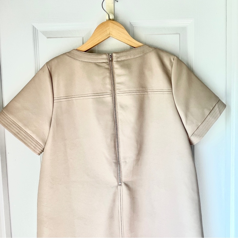 THML Faux Leather Shift Dress - Picture 6 of 8